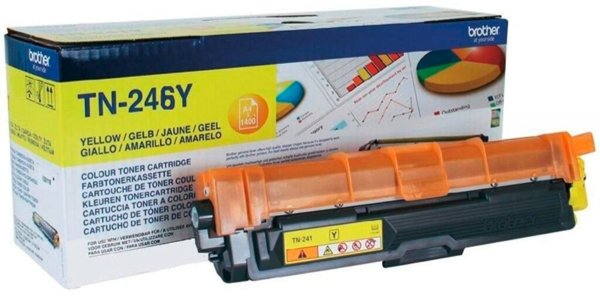 Image BROTHER TN246Y Gelb Tonerpatrone