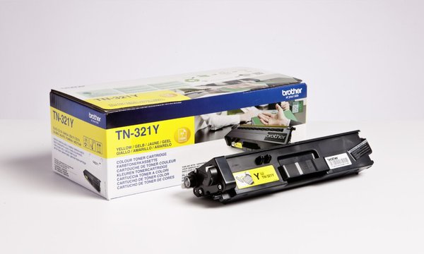Image BROTHER TN321Y Gelb Tonerpatrone