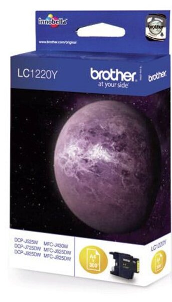 Image BROTHER Tinte LC-1220Y gelb