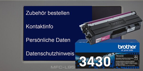 Image ORDER SUPPLIES (SOC) LIZENZ-CODE Einfache Toner- und Trommelbestellung