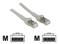 Image BTR TP-Patchkabel ISO/IEC Cat.6 AWG26 2x RJ45 1,0m grau