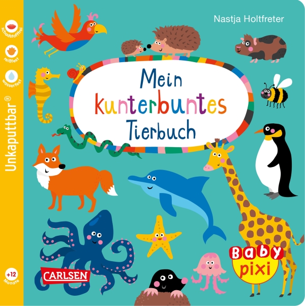 Image Baby-Pixi 58: Mein kunterbuntes Tierbuch, Nr: 5380