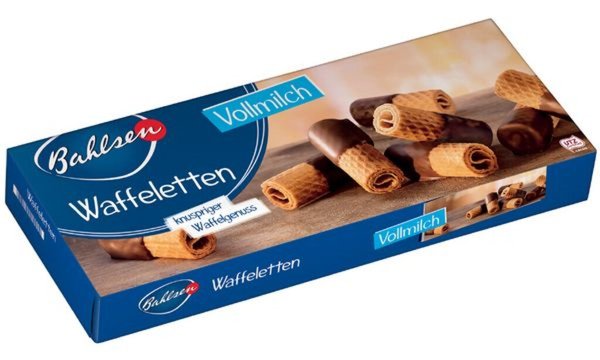Image Bahlsen Waffelgebäck Waffeletten V ollmilch (9502198)
