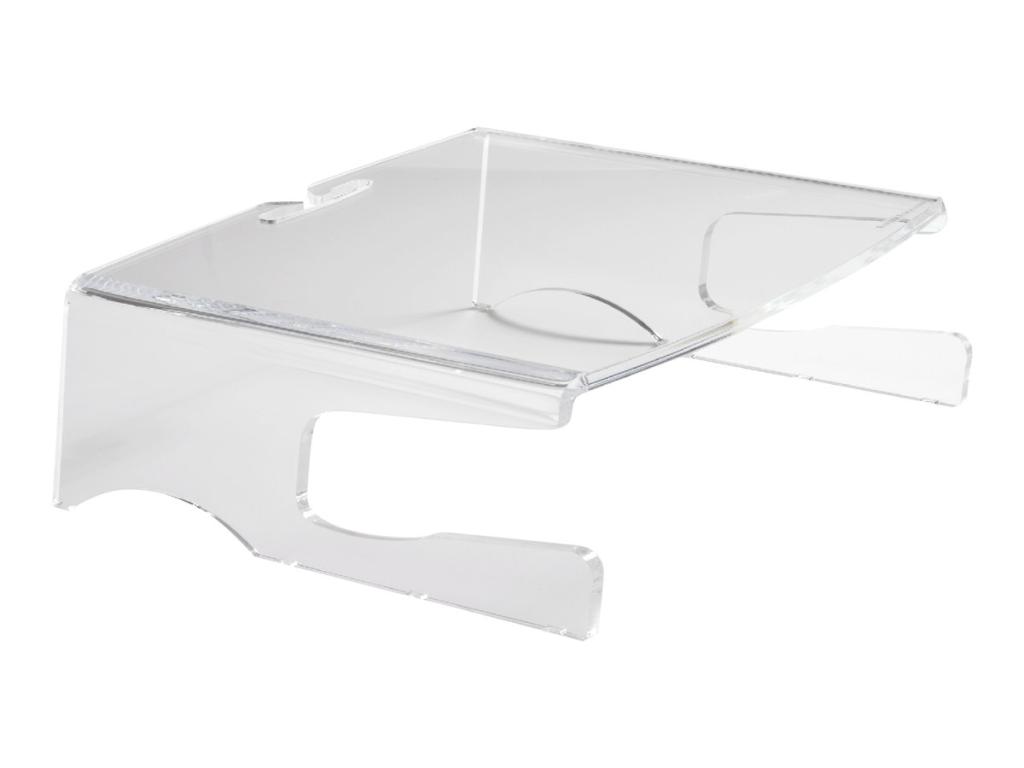 Image BakkerElkhuizen Monitorständer Q-riser 100, transparentes Acryl