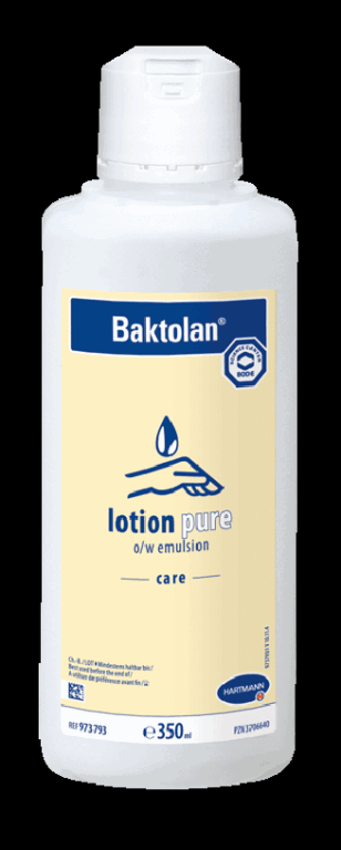 Image Baktolan lotion pure | 350 ml <br>parfümfreie O/W-Emulsion zur Pflege normaler Haut