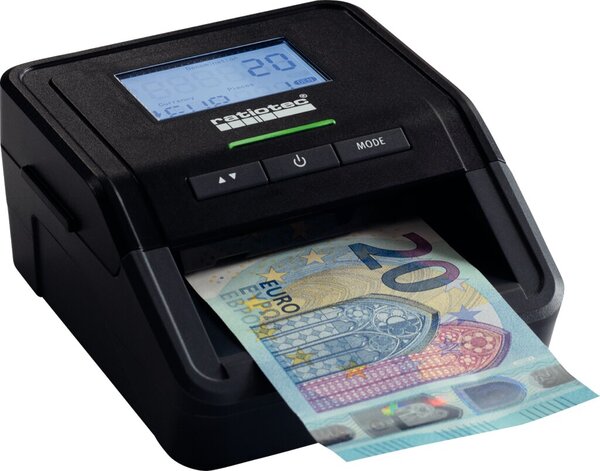 Image Banknotenprüfgerät Smart Protect Plus, mit Bildschirm, Währungen: EUR/GBP/CHF,