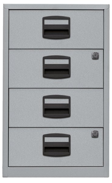 Image Beistellschrank PFA Einstiegsmodell, silber