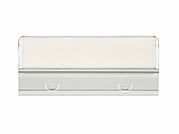 Image Beschriftungsschild Vetro für Reiter weiß, 60x14mm
