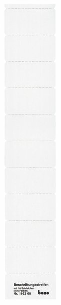 Image Beschriftungsschild Vetro weiß für Reiter 60 x 30 mm