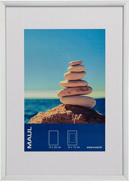 Image Bilderrahmen Aluminium 15x21cm, glasklar, Rahmen silbereloxiert