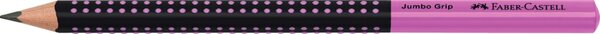 Image Bleistift Jumbo Grip Two Tone, HB, schwarz/pink
