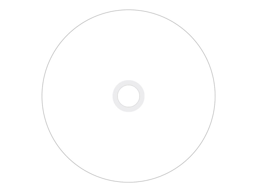 Image Bluray MediaRange 50GB  5pcs BD-R cake 6x Injekt Fullprint.