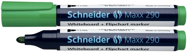 Image Board Marker 290 mit Rundspitze, grün, geeignet für Whiteboard