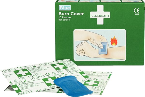 Image Brandwund-Pflaster mit Hydrogel, 10 Stück pro Schachtel, á 74 x 45 mm,