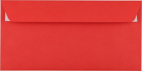Image Briefumschlag C5/6 DL HK intensiv-rot 100g 229x114mm