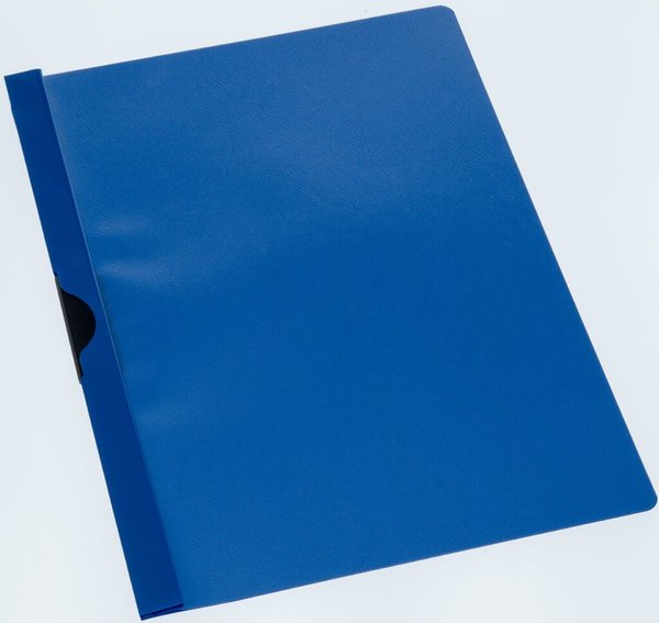 Image Büroring Klemmhefter A4 dunkelblau Metallklemme, für ca. 30 Blatt
