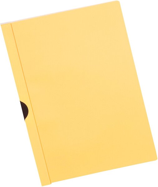 Image Büroring Klemmhefter A4 gelb Metallklemme, für ca. 30 Blatt
