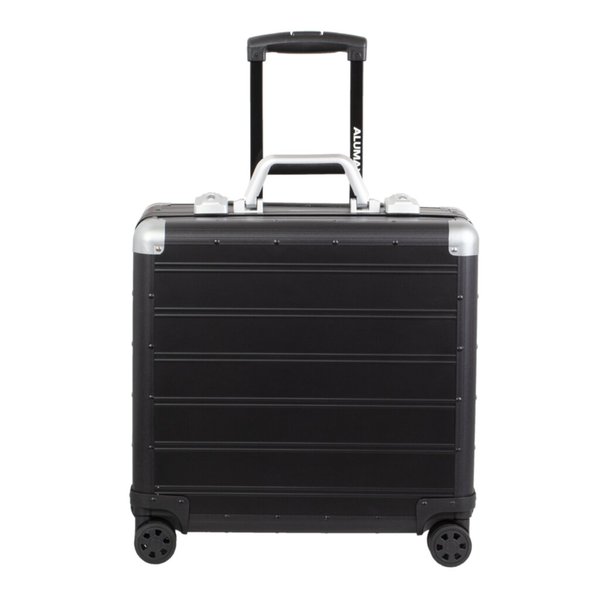 Image Business Trolley Koffer GEMINI,schwarz 360° Leichtlaufdoppelrollen,Tragegriff