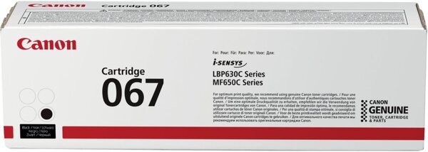 Image Toner Cartridge 067 schwarz für LBP631Cw, LBP633CdW, MF651Cw,