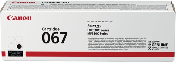 Image Toner Cartridge 067 schwarz für LBP631Cw, LBP633CdW, MF651Cw,