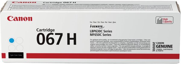 Image Toner Cartridge 067H cyan für LBP631Cw, LBP633CdW, MF651Cw,