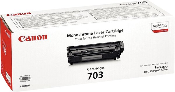 Image CANON 703 Schwarz Tonerpatrone