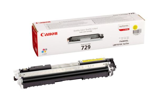 Image CANON 729 Y Gelb Tonerpatrone