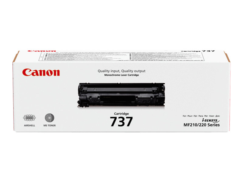 Image CANON 737 Schwarz Tonerpatrone