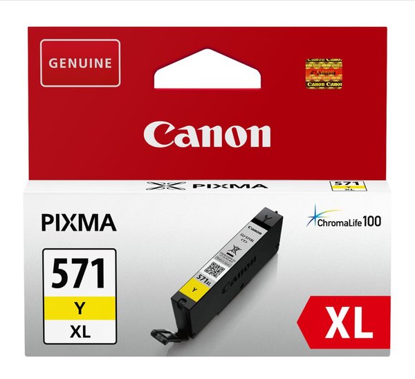 Image CANON CLI 571Y XL Gelb Tintenbehälter