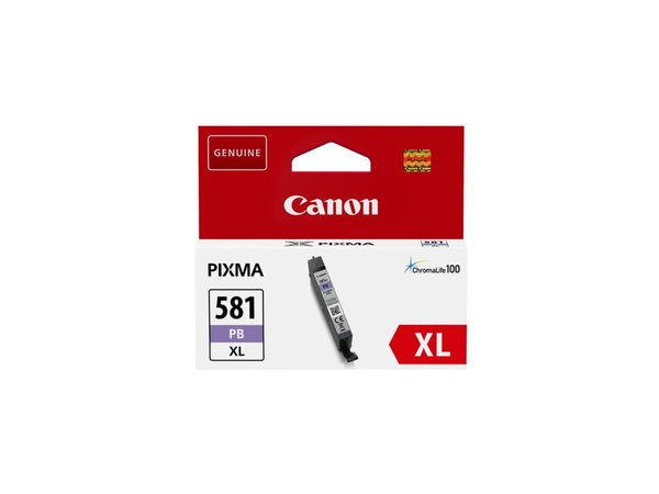 Image CANON CLI 581PB XL Größe XL fotoblau Tintenbehälter