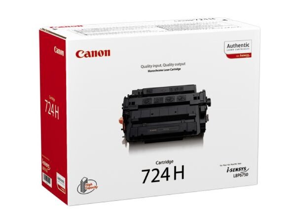 Image CANON CRG 724H Schwarz Tonerpatrone