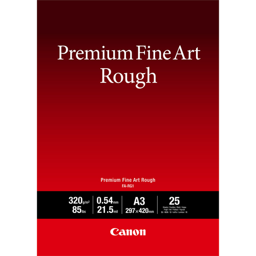Image CANON FA-RG 1 Premium Fine Art Rough A 3, 25 Blatt, 320 g