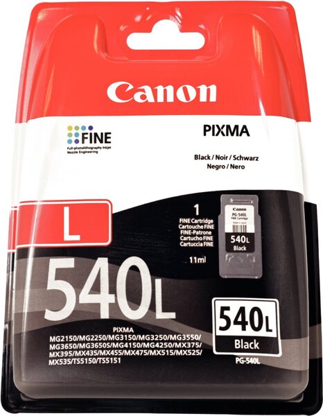 Image CANON Ink/PG-540L Cart BK BLIST