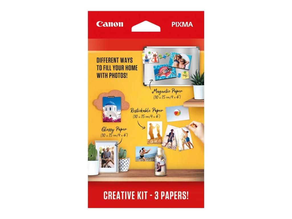 Image CANON Kreativ-Kit ? 3 Papiersorten MG/RP/PP-201