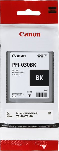 Image CANON PFI-030 BK 55ml