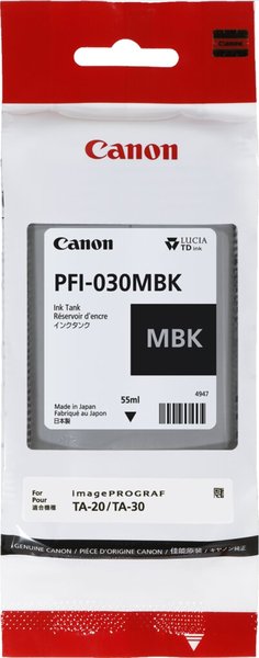 Image CANON PFI-030 MBK 55ml
