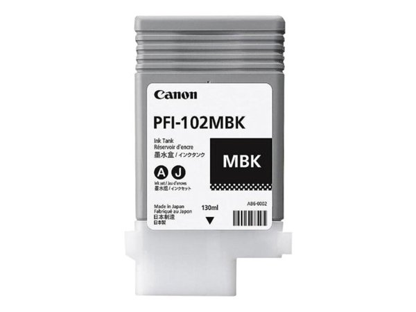 Image CANON PFI 102 MBK mattschwarz Tintenbehälter