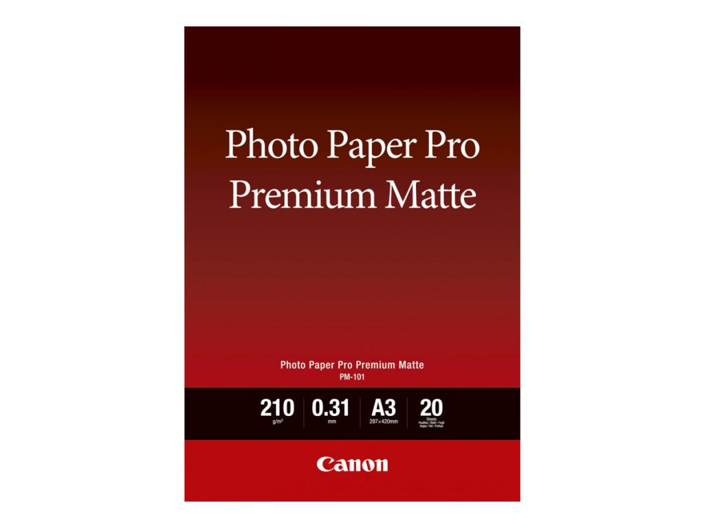 Image CANON Pro Premium Matte PM-101 Fotopapier A3 20 Blatt