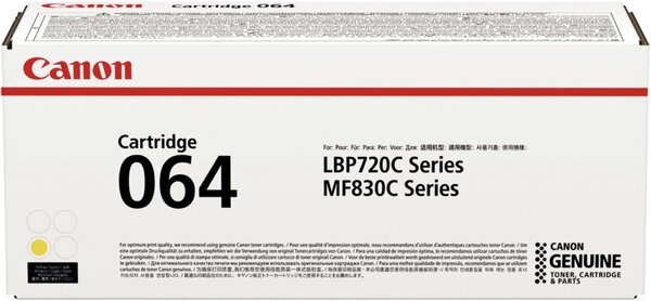 Image CANON toner Cartridge 064 Y