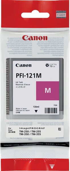 Image Tinte PFI-121M, magenta für iPF TM255, TM350, TM355