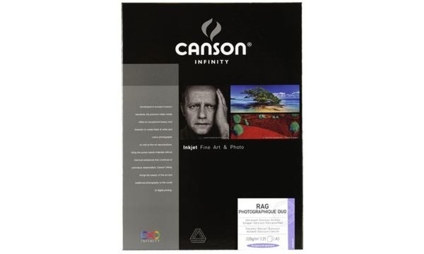 Image CANSON INFINITY Fotopapier Rag Pho tographique Duo, A3 (5297833)