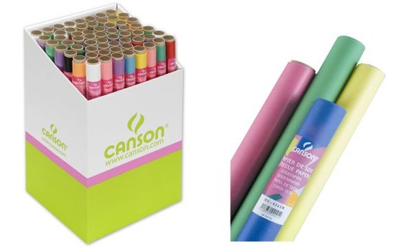 Image CANSON Seidenpapier-Rolle, 0,5 x 5, 0 m, 20 g/qm, Display (5297876)