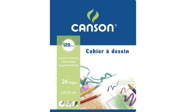 Image CANSON Zeichenheft, 170 x 220 mm, b lanko, 8 Blatt (5299116)