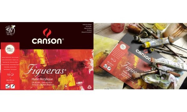 Image CANSON Zeichenpapierblock Figueras , 330 x 240 mm, 290 g/qm (5297797)