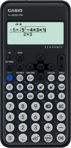 Image CASIO FX-82DE CW Wissenschaftlicher Taschenrechner schwarz