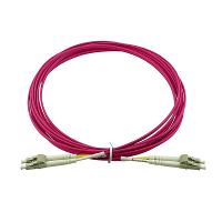 Image CBO BlueOptics LWL Patchkabel LC / LC MM OM4 magenta 3,0m