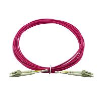 Image CBO BlueOptics LWL Patchkabel LC / LC MM OM4 magenta 15,0m