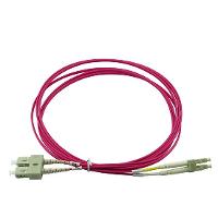 Image CBO BlueOptics LWL Patchkabel LC / SC MM OM4 magenta 1,0m