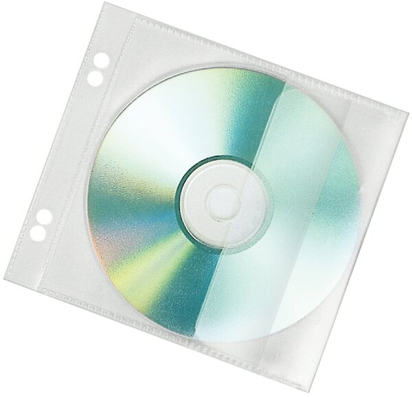 Image CD-Hülle zum Abheften, 10er Pack pp, 1 cd, transparent