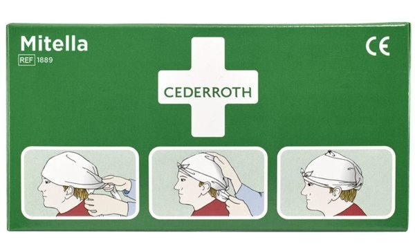 Image CEDERROTH Dreieckstuch Mitella, (B) 96 x (T)96 x (H)136 mm (8910030)